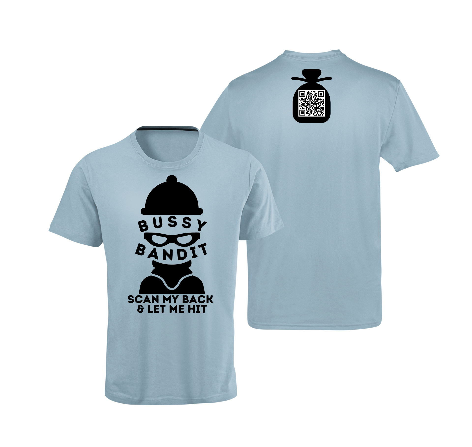 Bussy Bandit QR Code T-Shirt