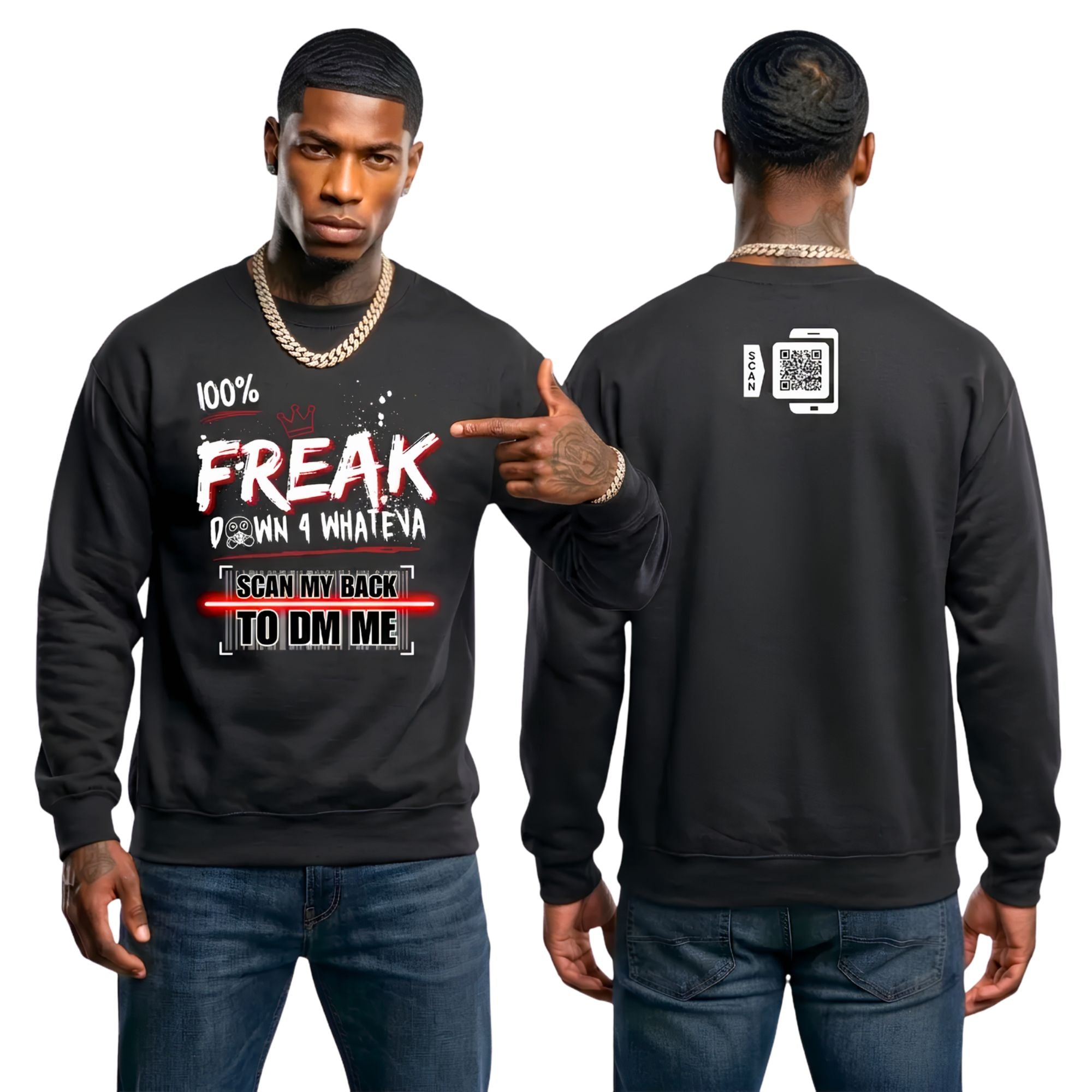 100% FREAK Sweatshirt