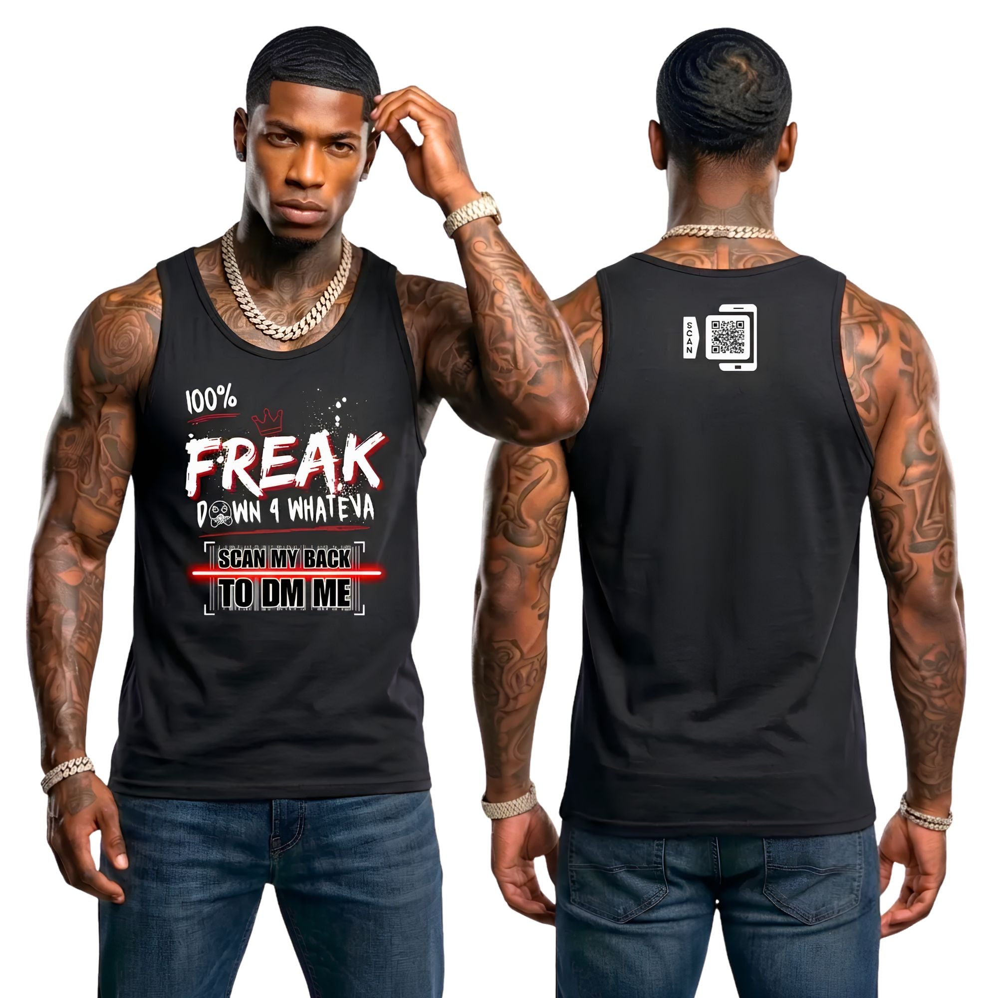 100% FREAK Tank Top