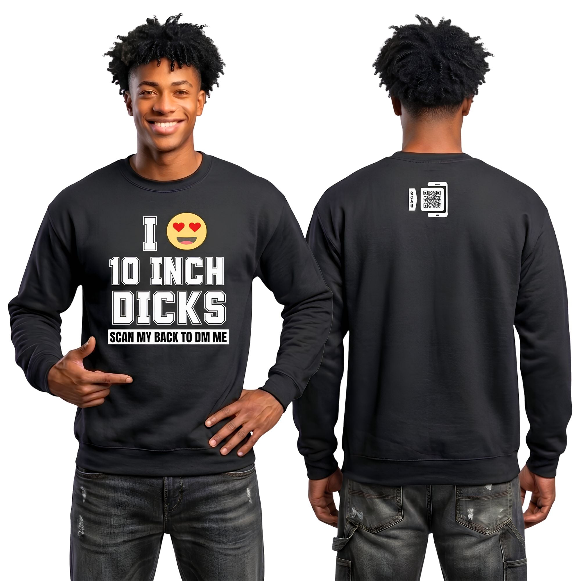 I Love 10 Inch Dicks Long Sleeve
