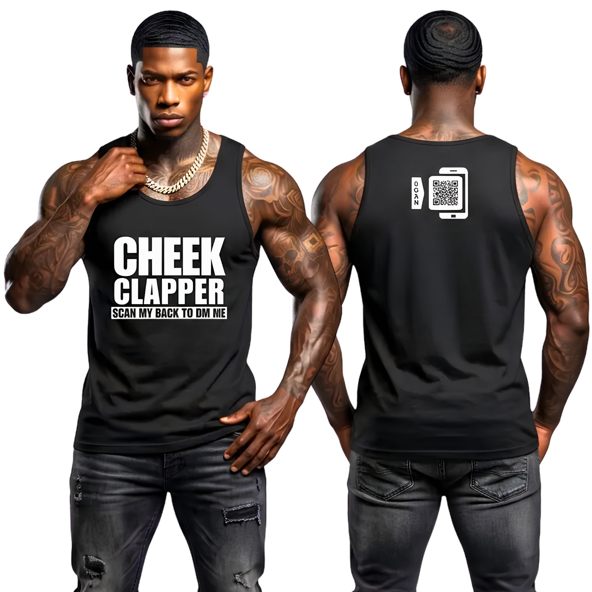 Cheek Clapper Tank Top