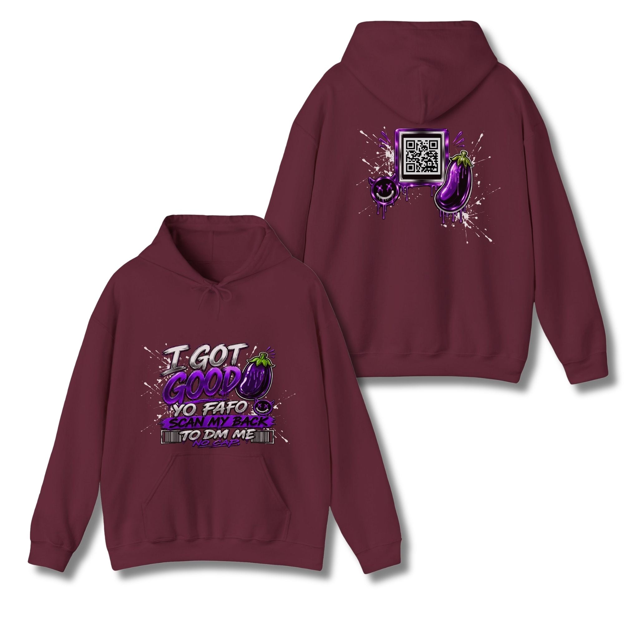 I Got Good Eggplant Master Hoodie