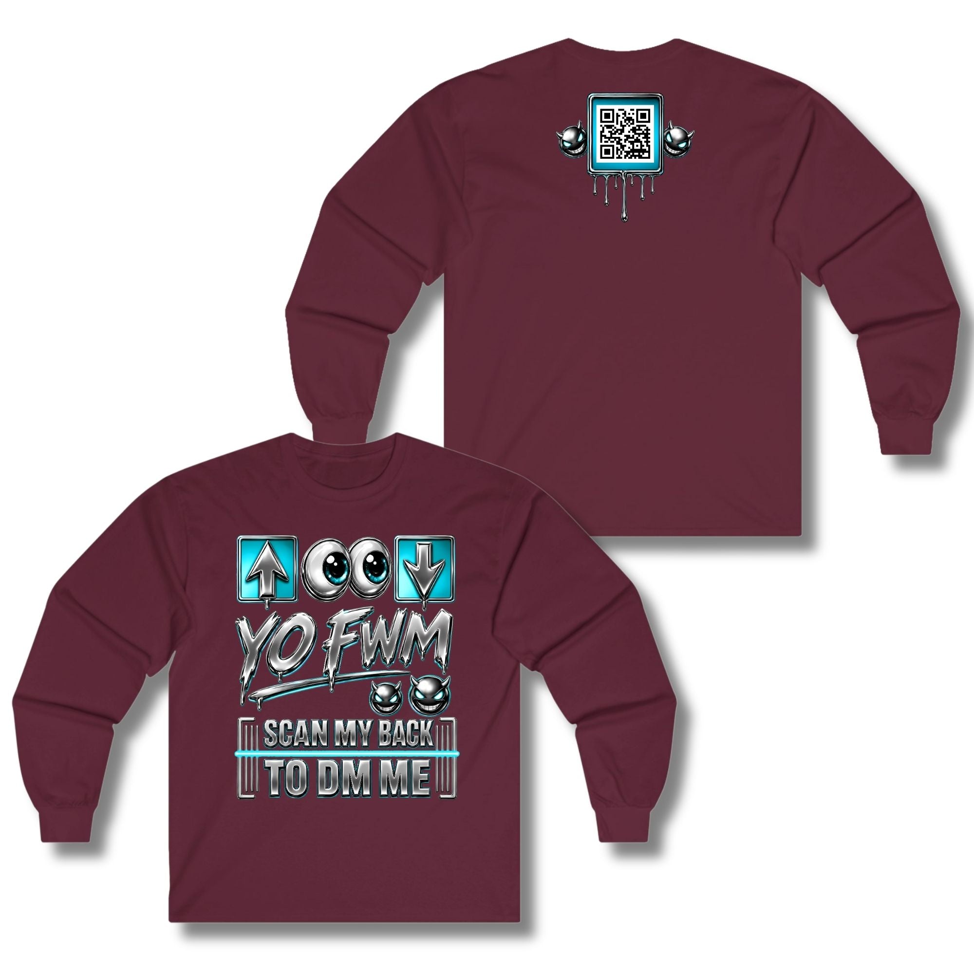 Top For Bottom Arrow Long Sleeve