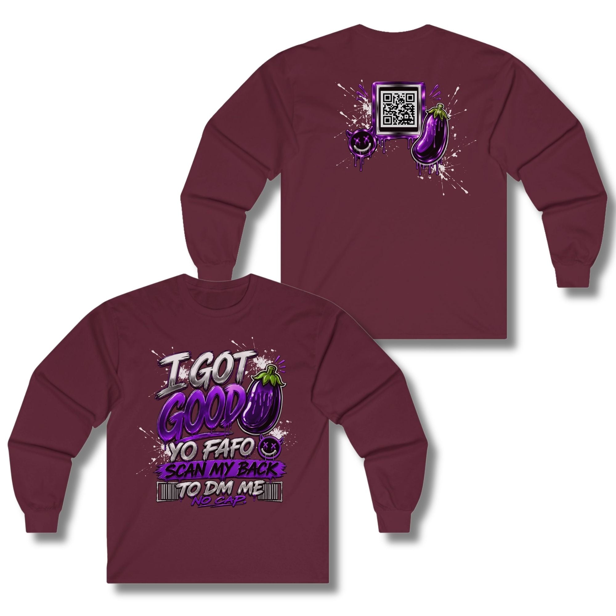 I Got Good Eggplant Master Long Sleeve