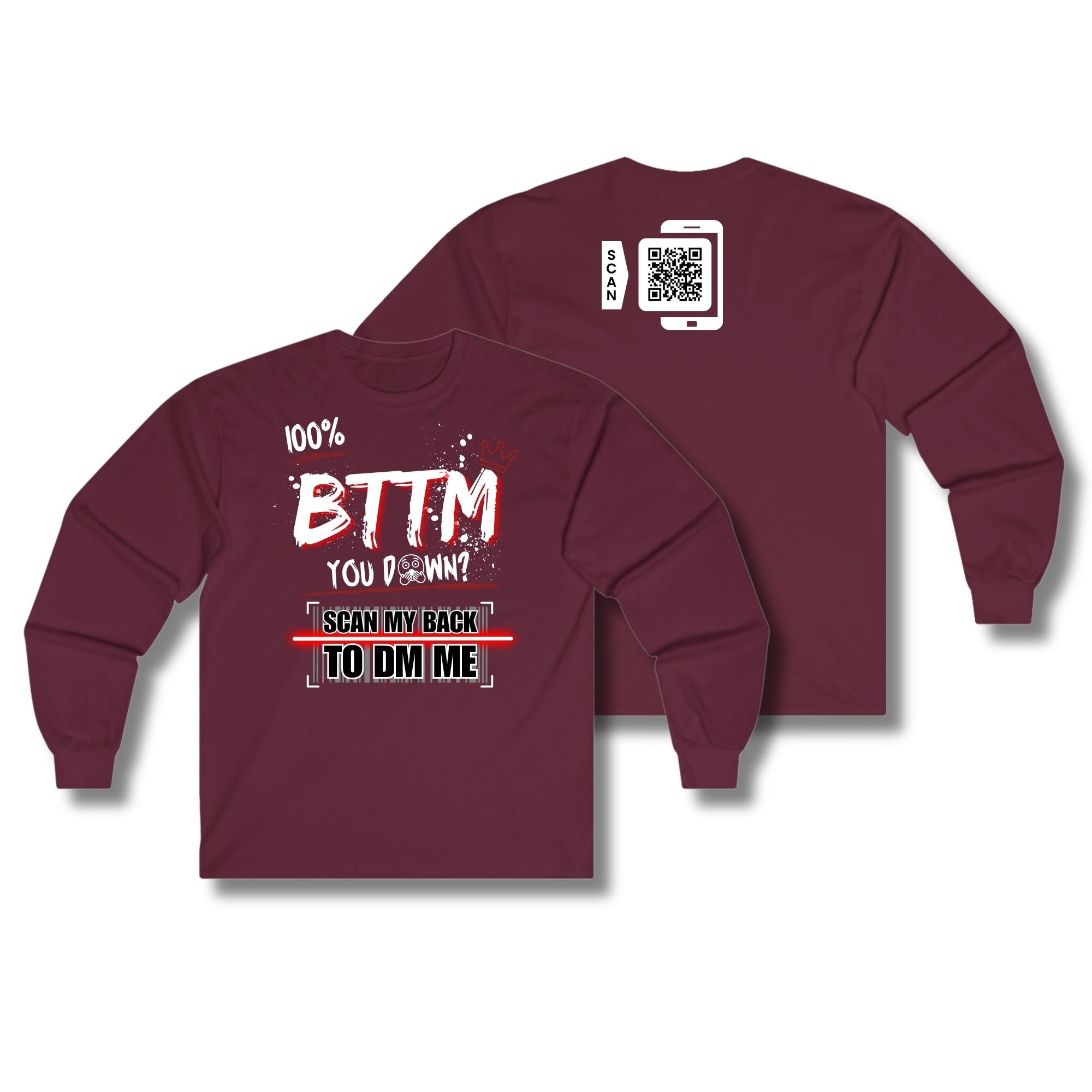 100% BTTM Long Sleeve