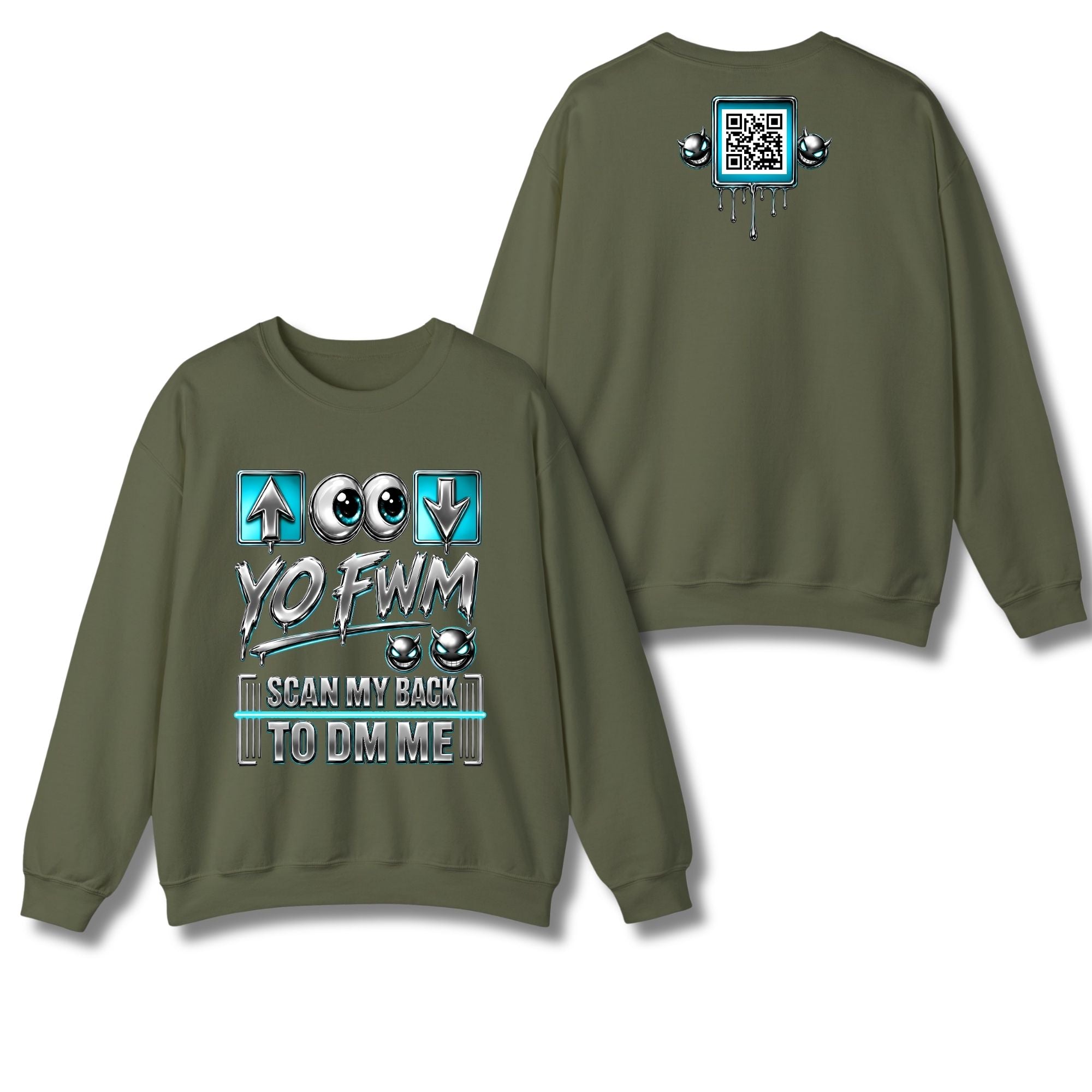 Top For Bottom Arrow Sweatshirt