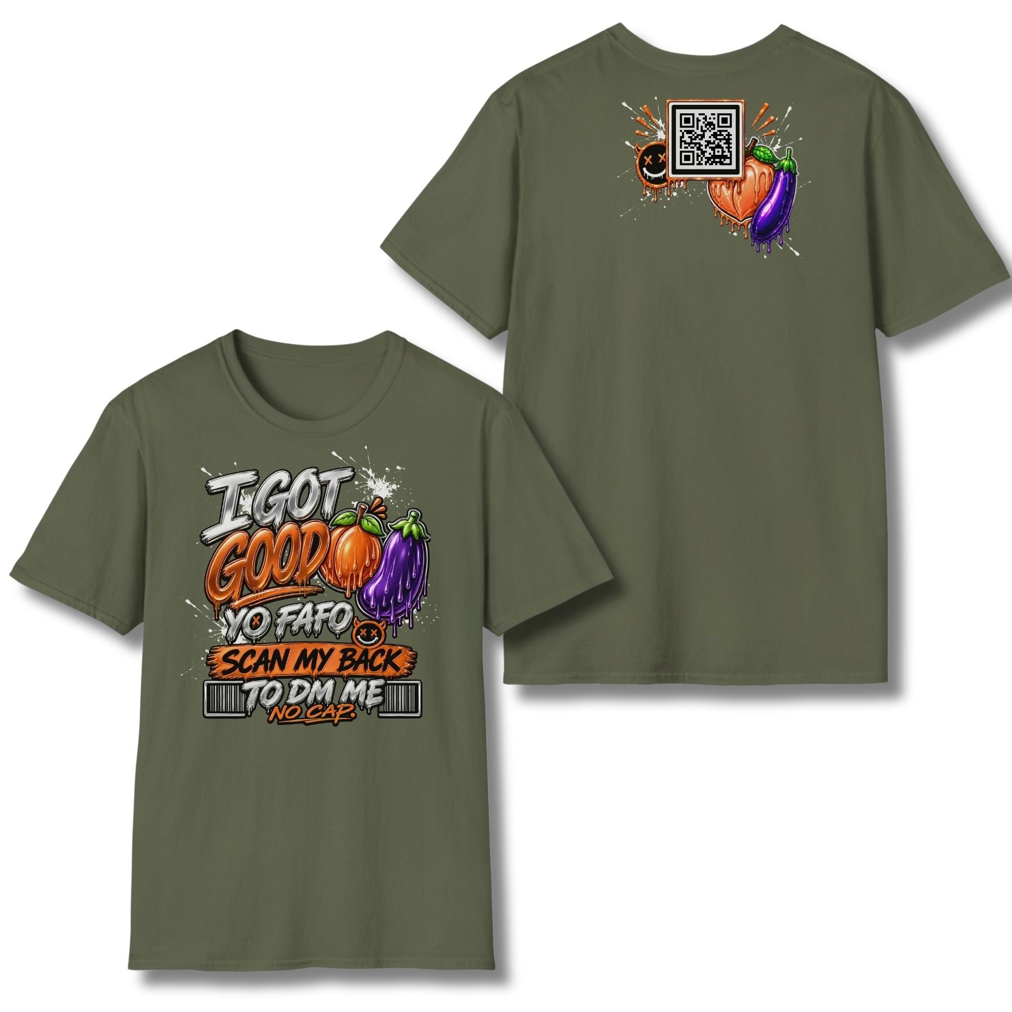 I Got Good Peach and Eggplant T-Shirt
