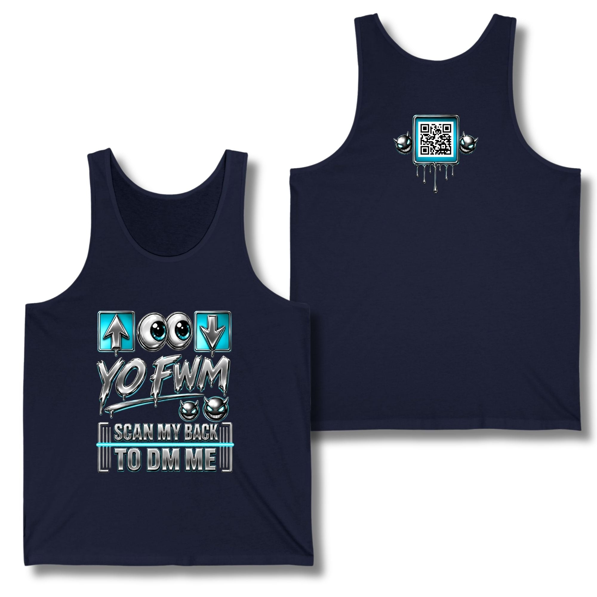 Top For Bottom Arrow Tank Top