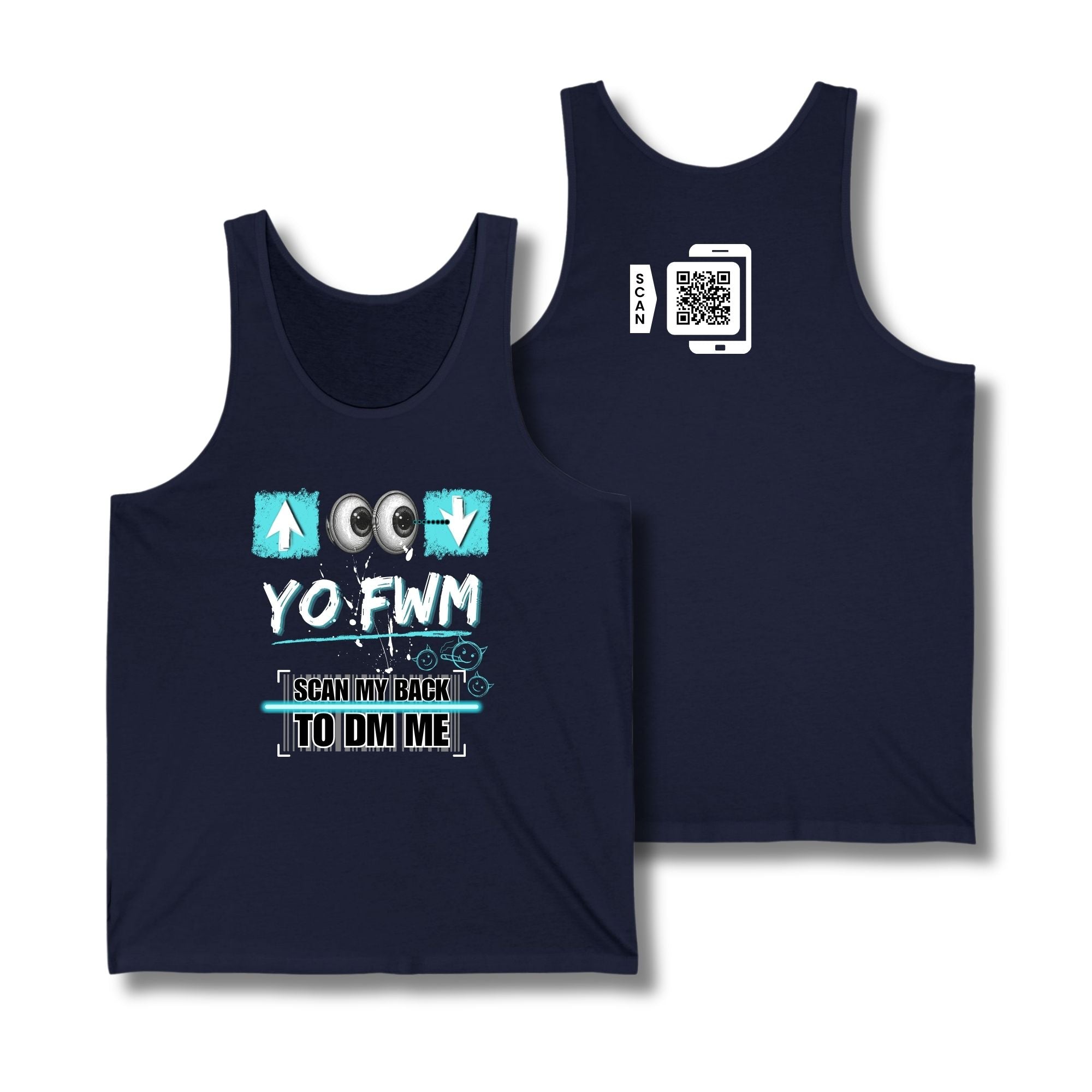 Top For Bottom Arrow Tank Top