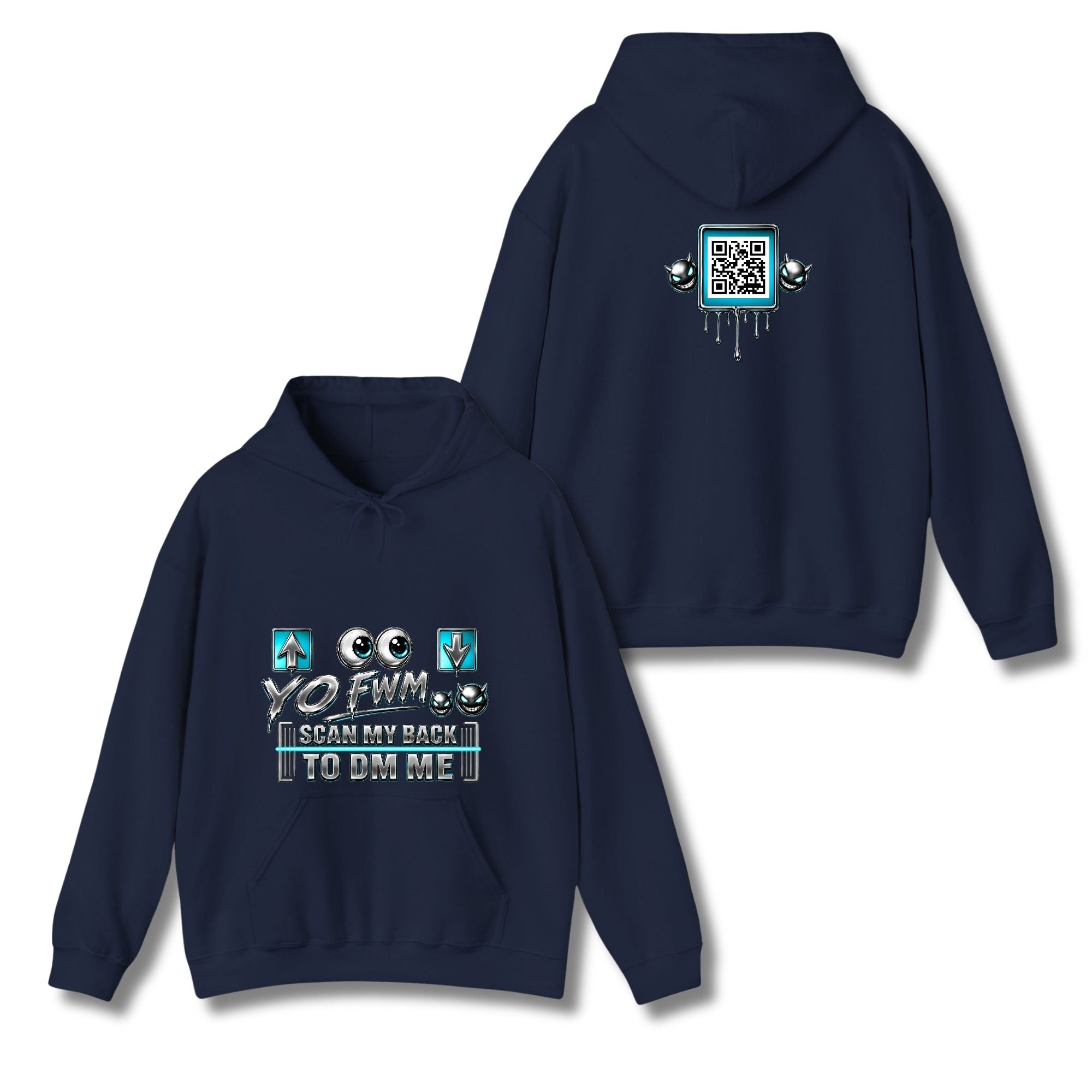 Top For Bottom Arrow Hoodie