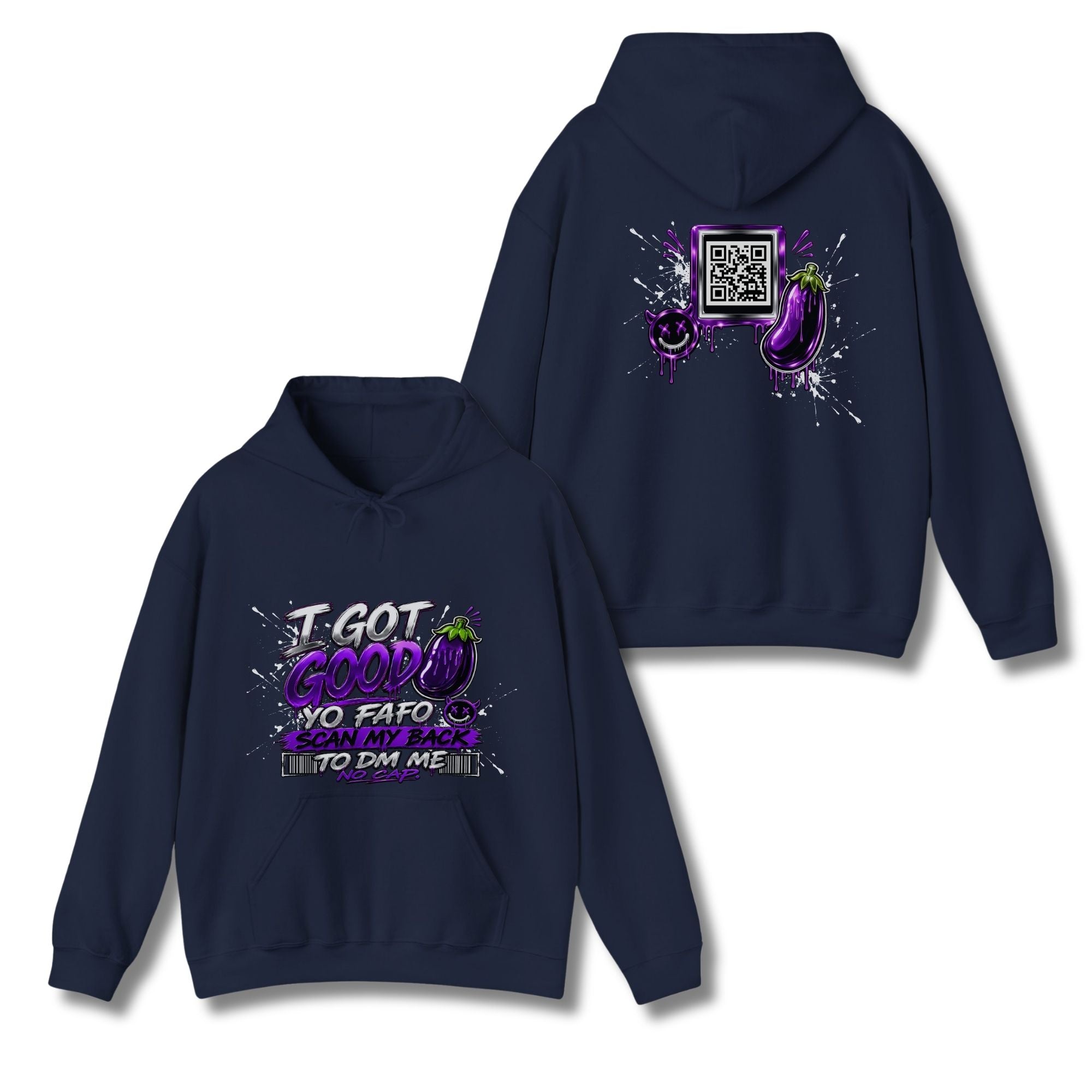 I Got Good Eggplant Master Hoodie