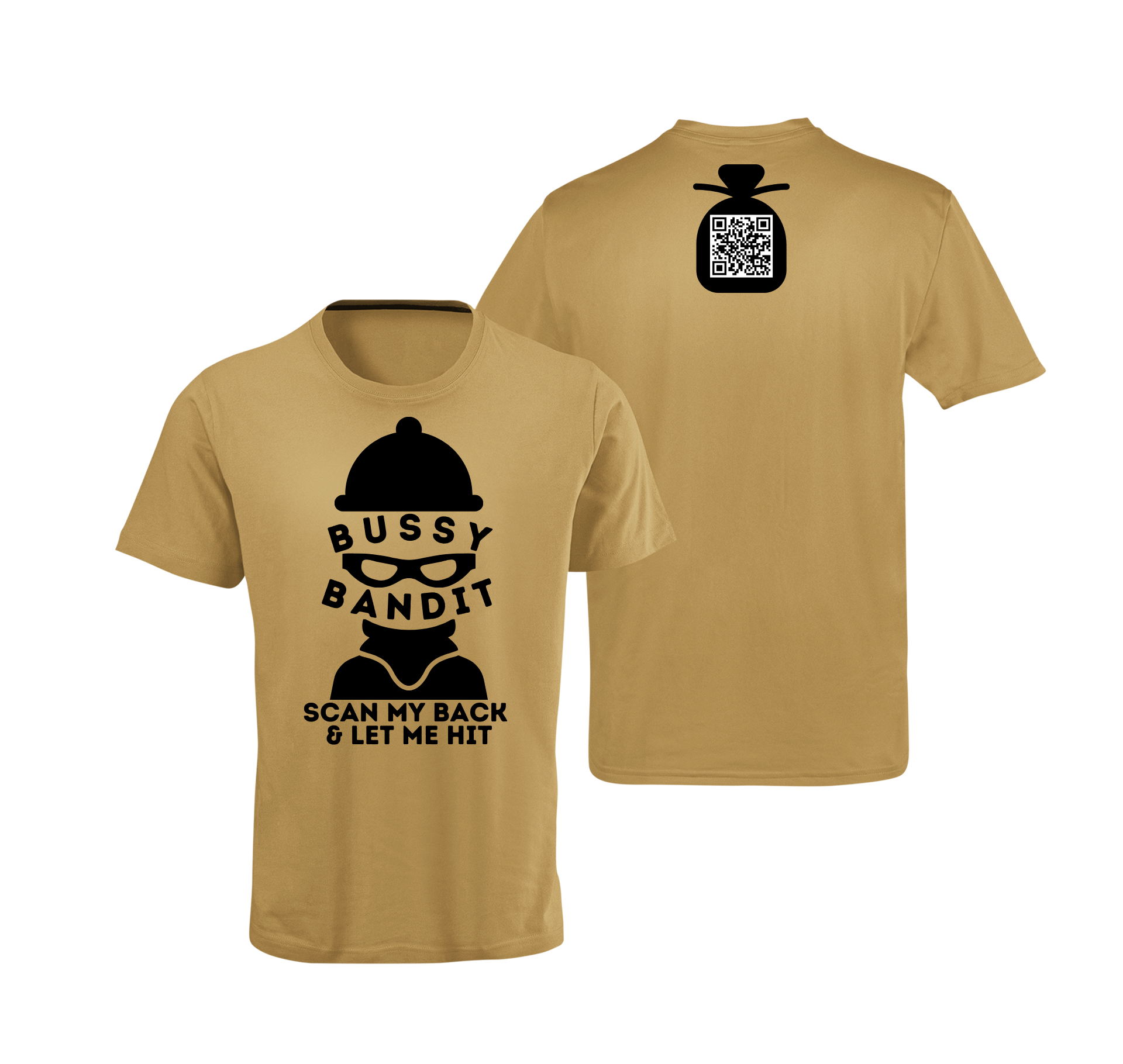 Bussy Bandit QR Code T-Shirt