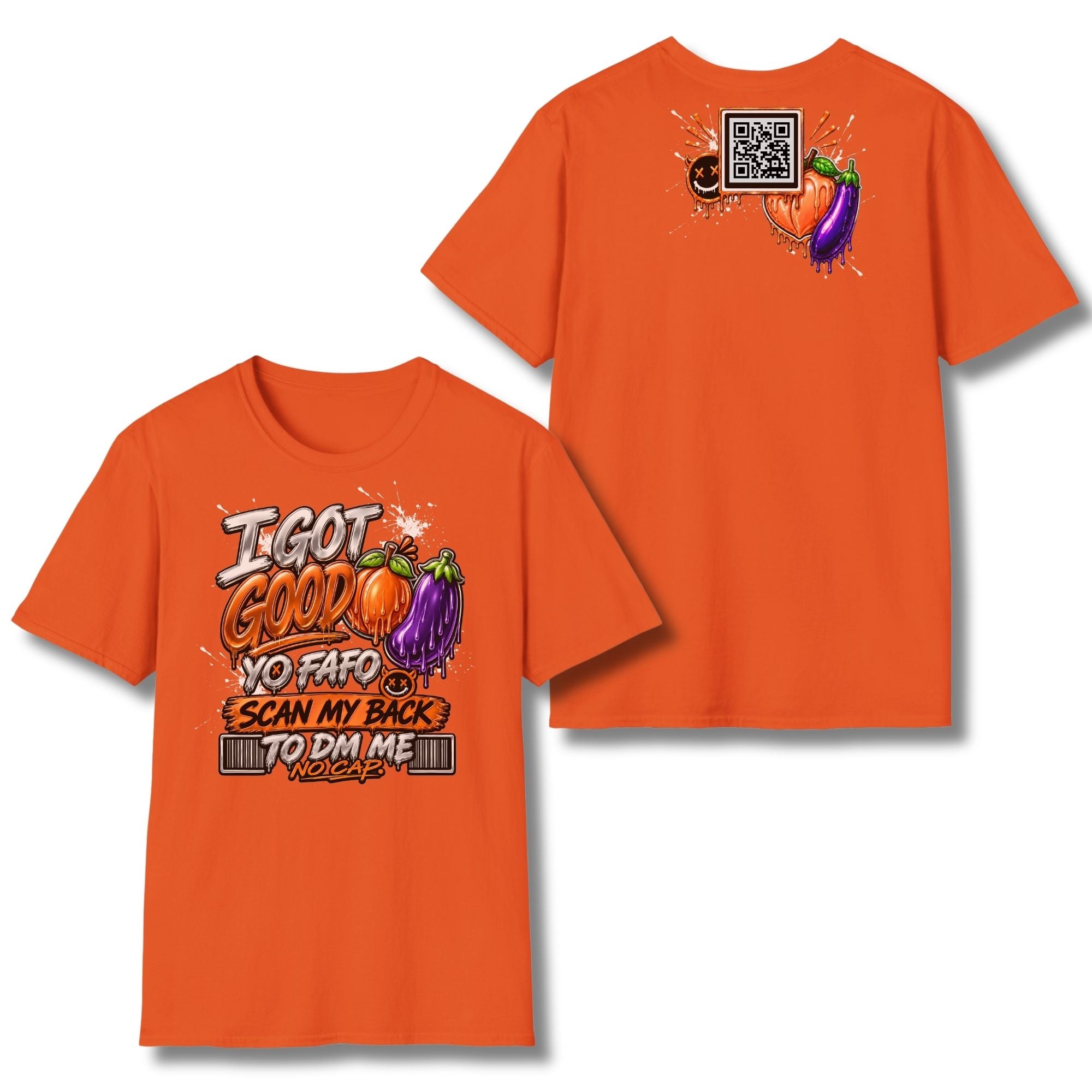 I Got Good Peach and Eggplant T-Shirt