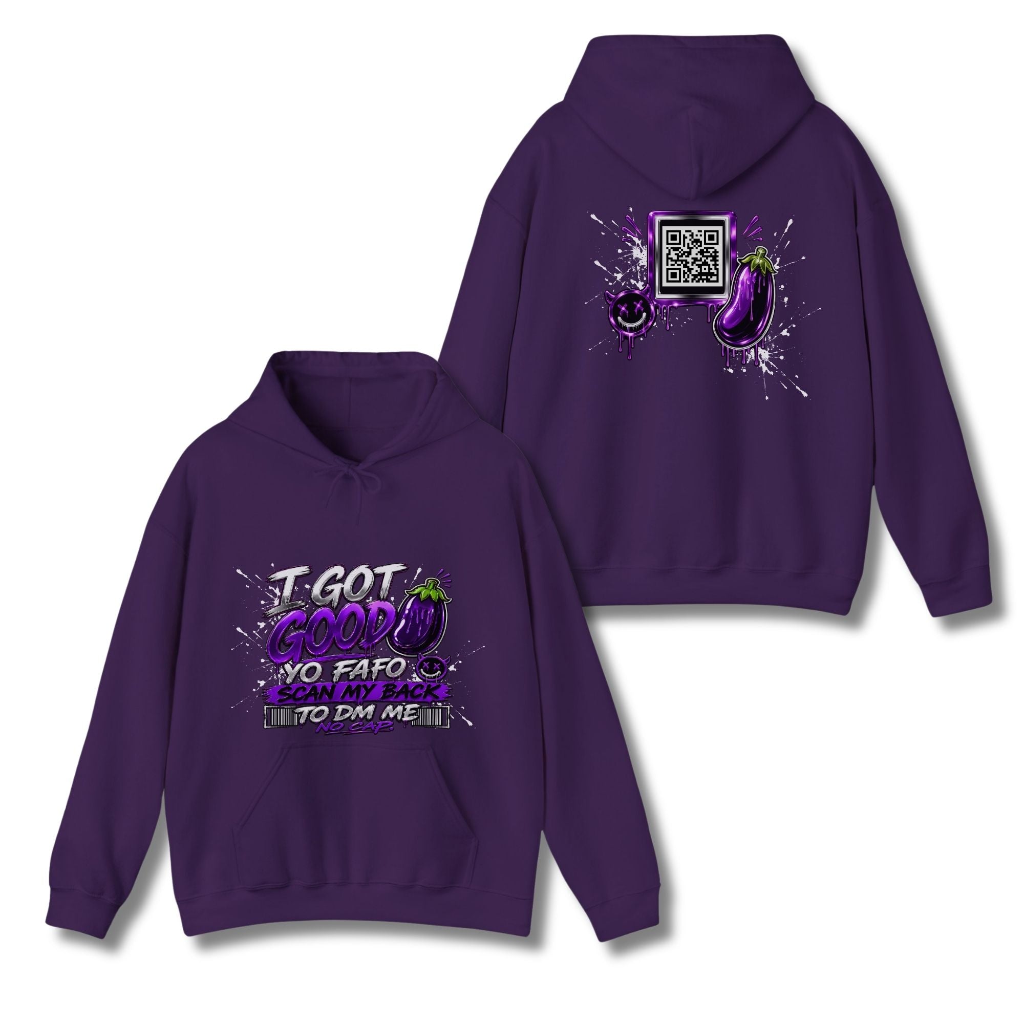 I Got Good Eggplant Master Hoodie