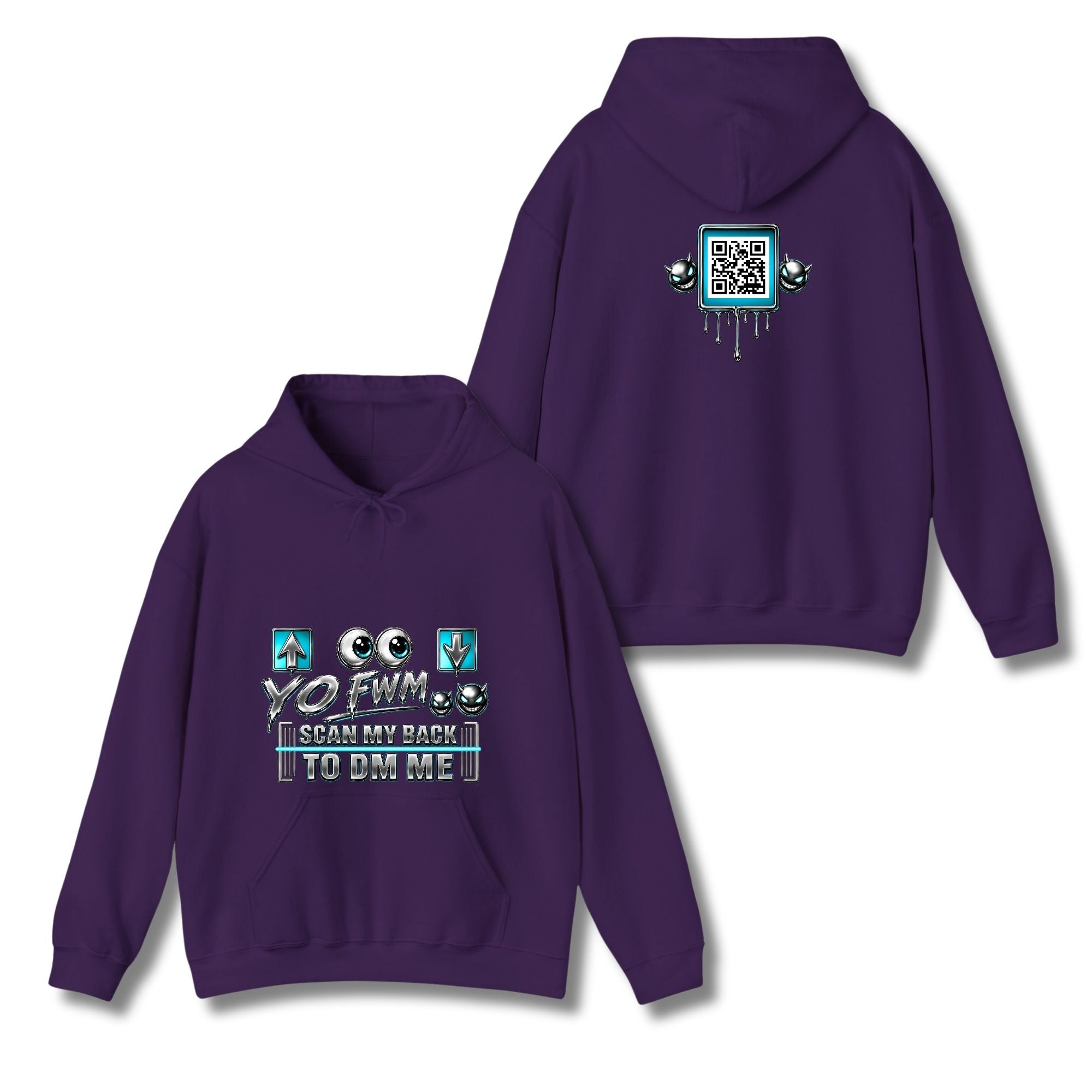 Top For Bottom Arrow Hoodie