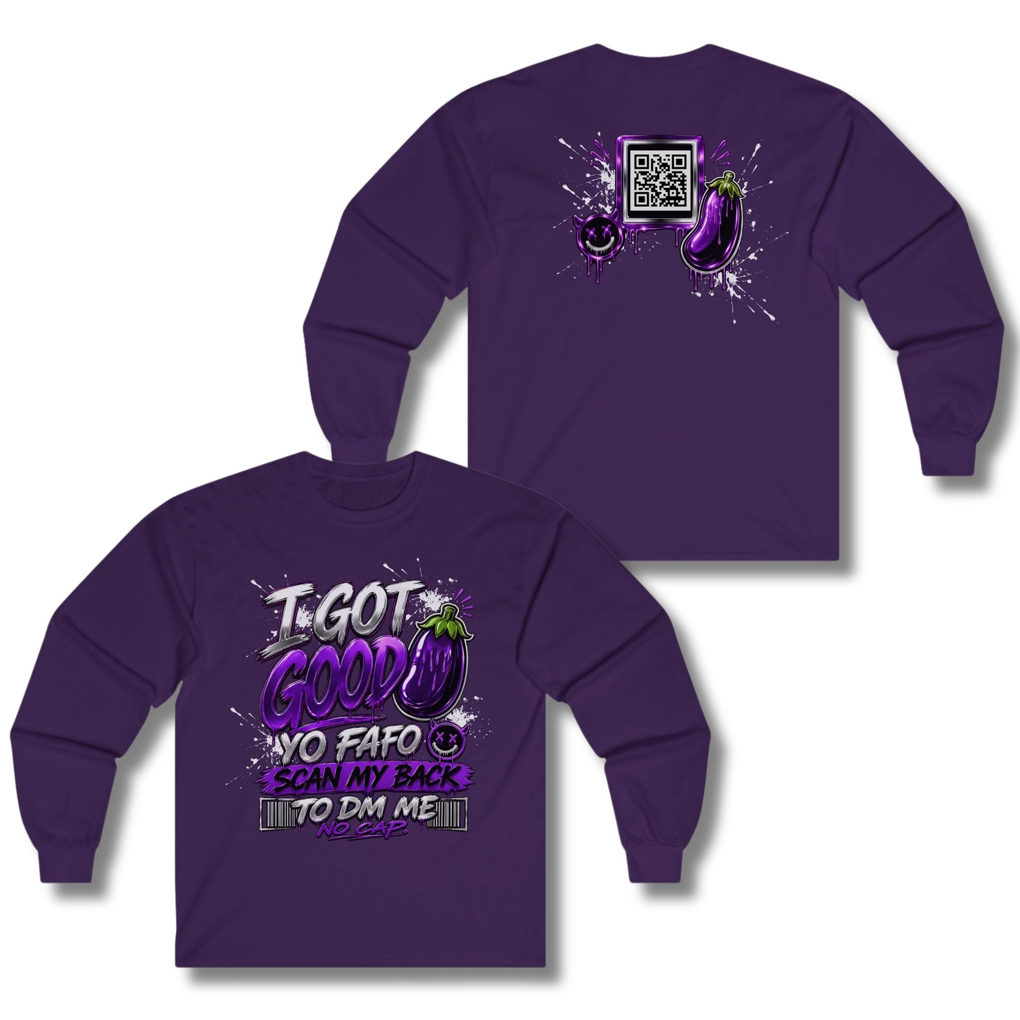 I Got Good Eggplant Master Long Sleeve