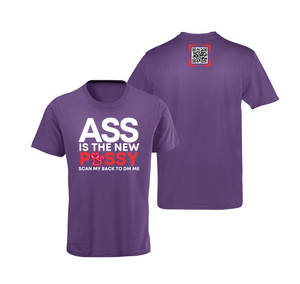 Ass Is The New Pussy QR Code T-Shirt