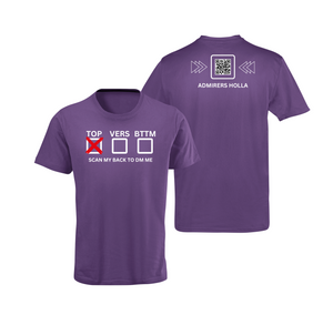Sexual Position Checkbox QR Code T-Shirt