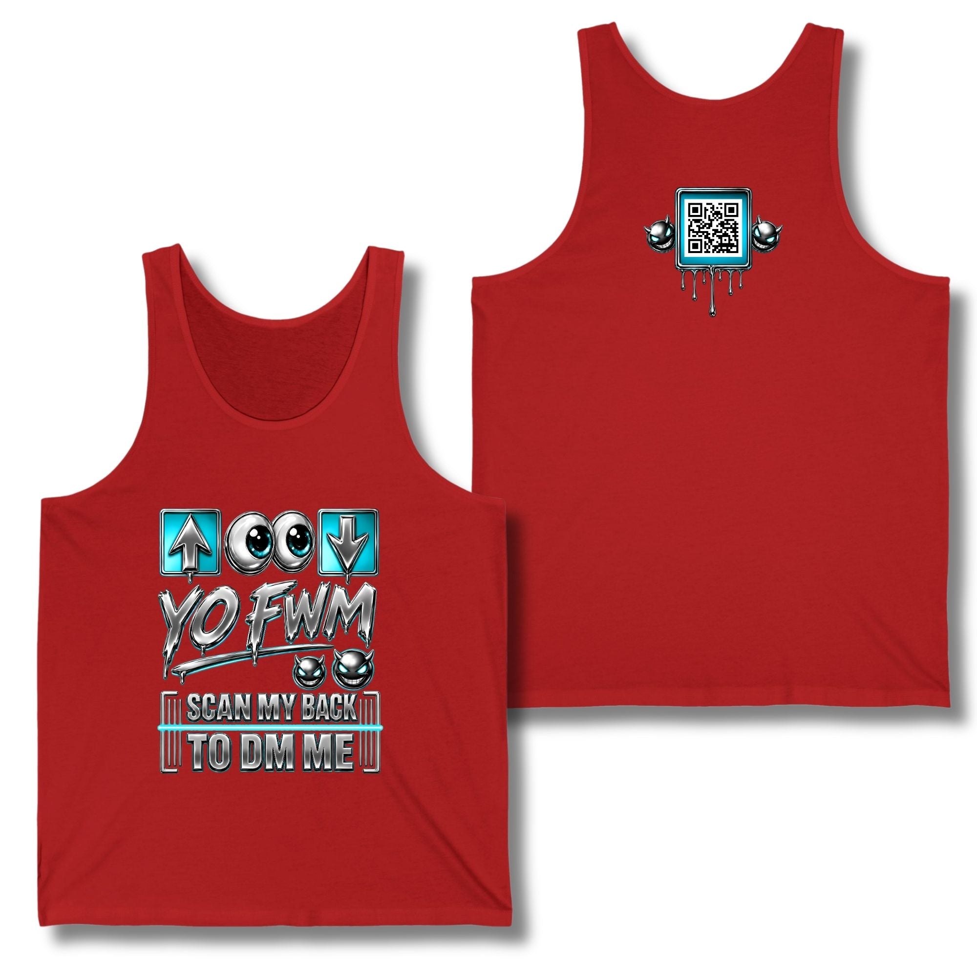 Top For Bottom Arrow Tank Top