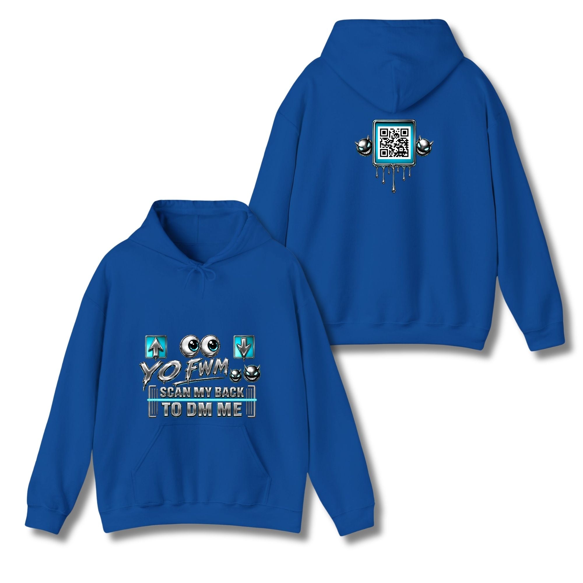 Top For Bottom Arrow Hoodie