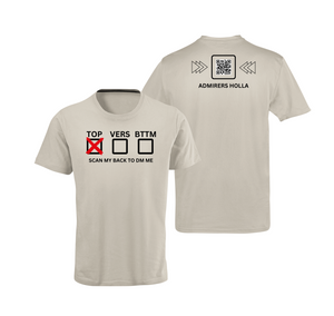Sexual Position Checkbox QR Code T-Shirt