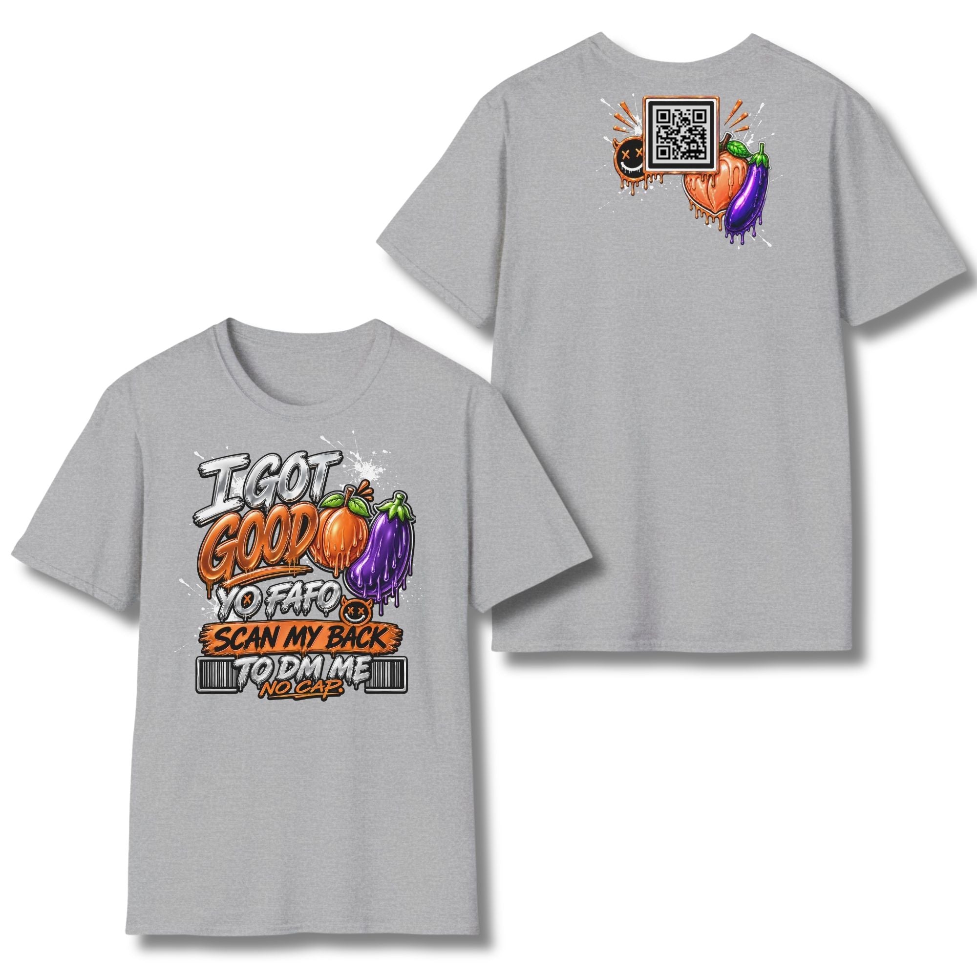 I Got Good Peach and Eggplant T-Shirt