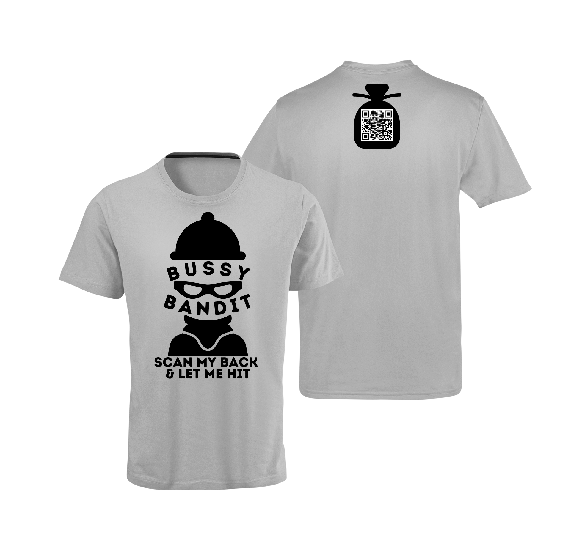 Bussy Bandit QR Code T-Shirt