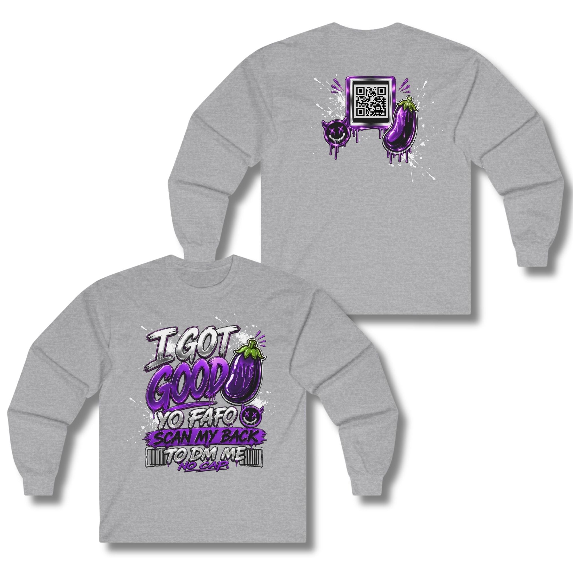 I Got Good Eggplant Master Long Sleeve