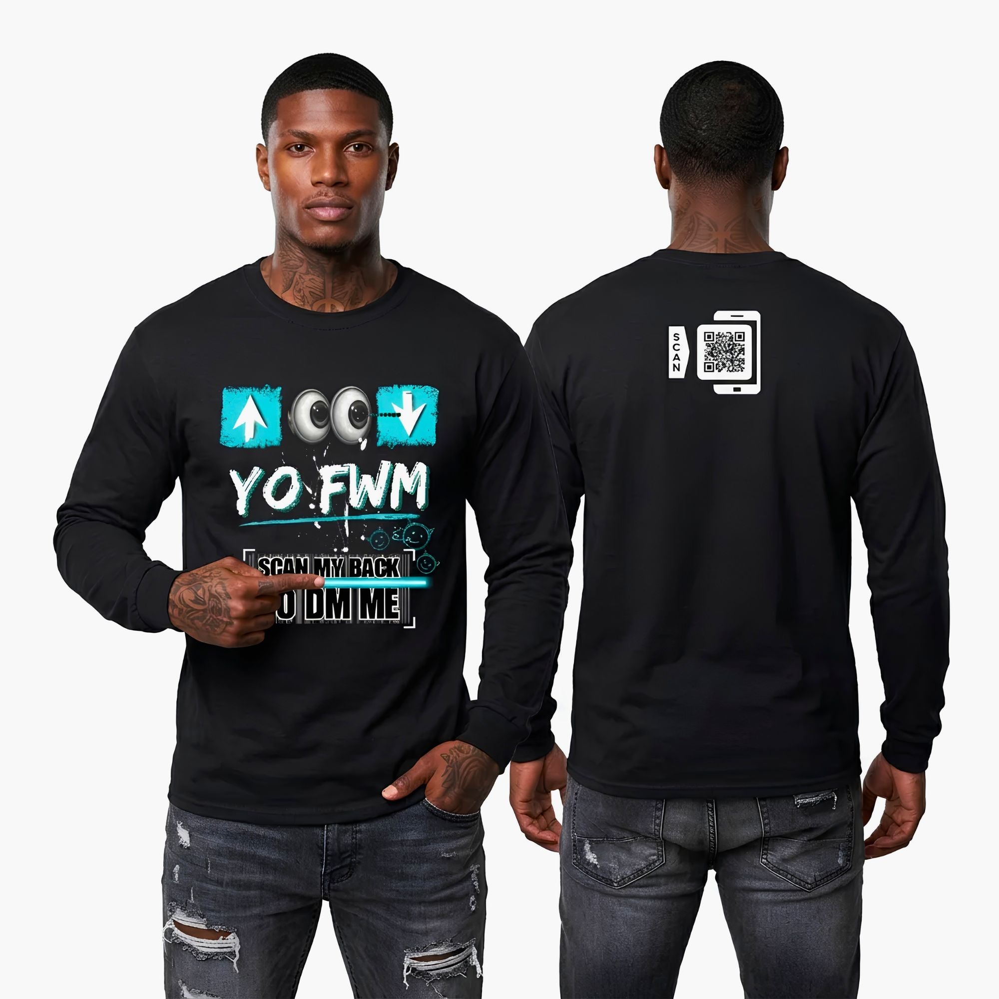 Top For Bottom Arrow Sweatshirt