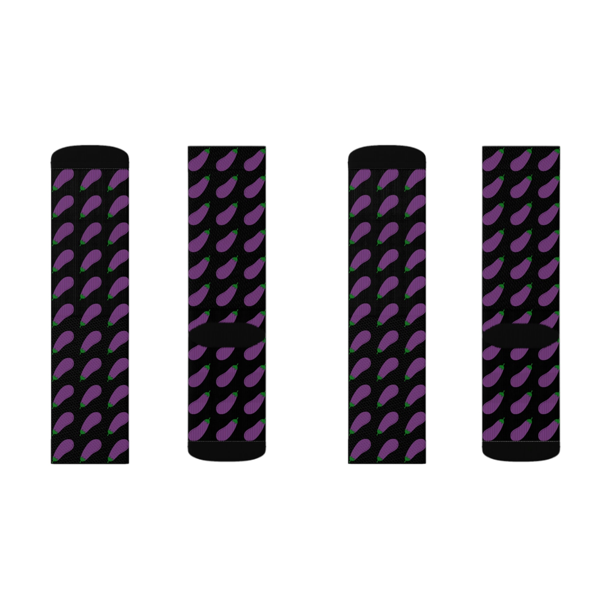 Top Eggplant Socks