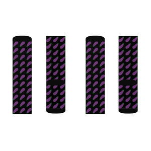 Top Eggplant Socks