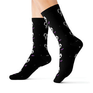 I'm A Top Eggplant Socks