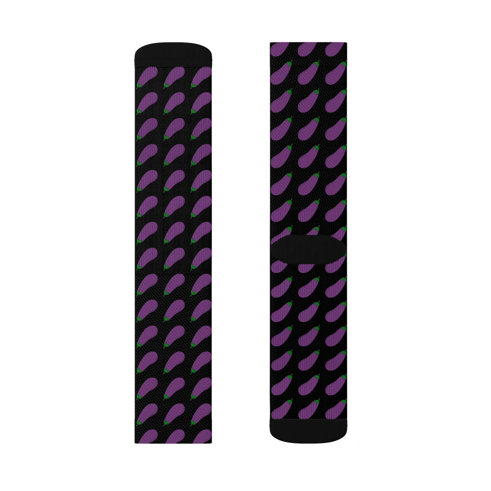 Top Eggplant Socks