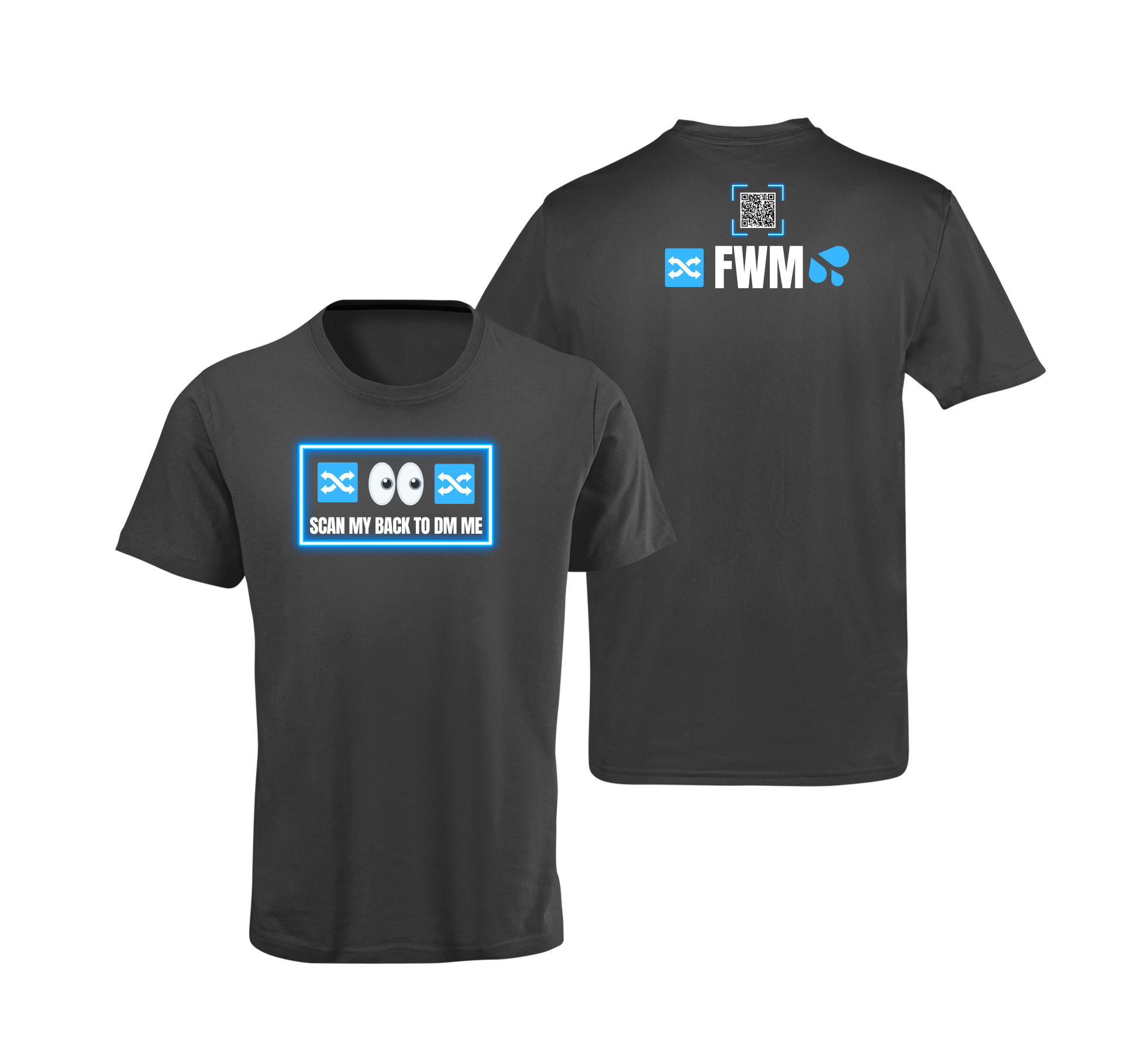 Vers Arrow Seeking Vers Arrow QR Code T-Shirt
