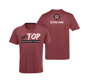100% Top QR Code T-Shirt