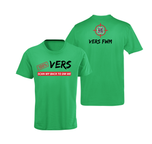 100% VERS QR Code T-Shirt
