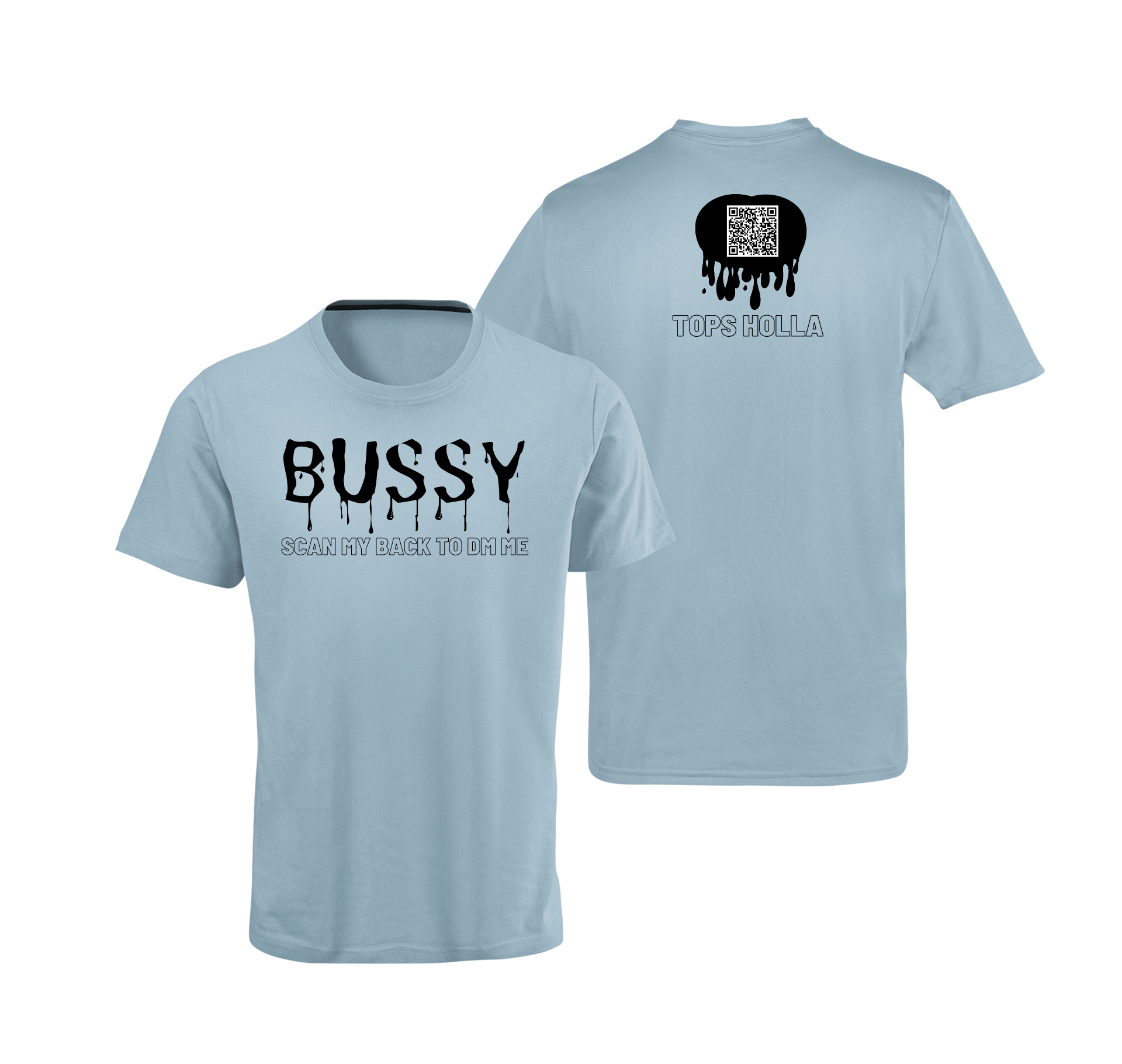Bussy QR Code T-Shirt