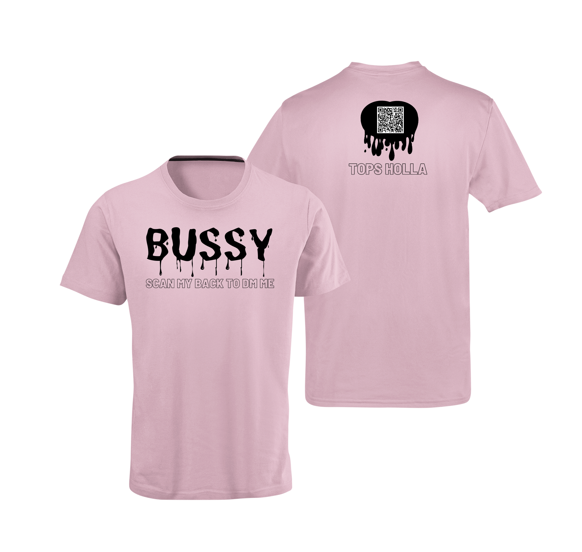 Bussy QR Code T-Shirt