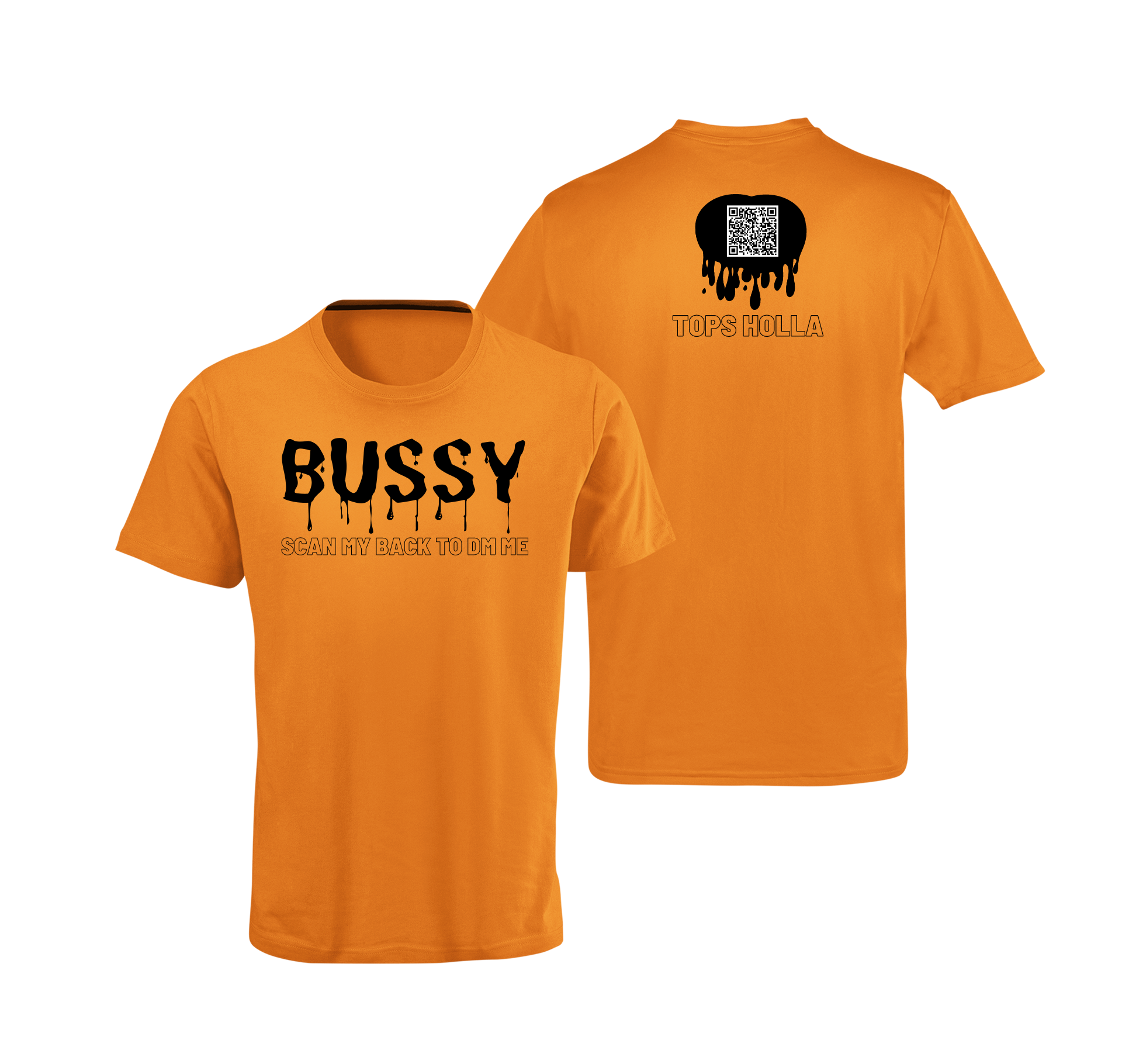 Bussy QR Code T-Shirt