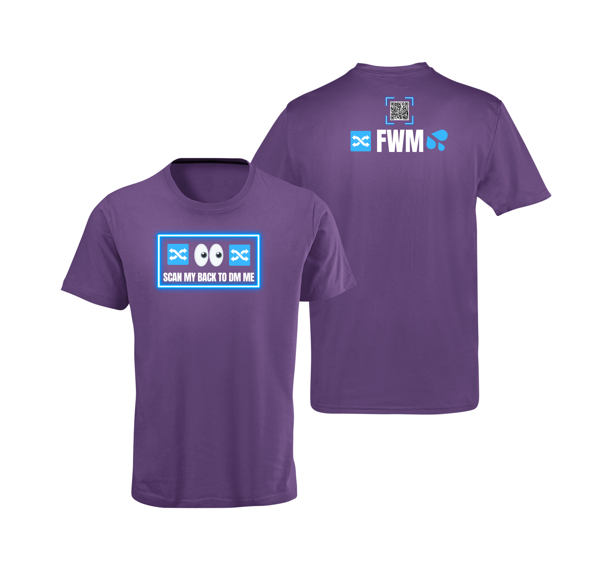 Vers Arrow Seeking Vers Arrow QR Code T-Shirt