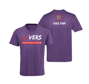 100% VERS QR Code T-Shirt