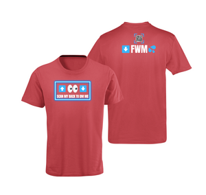 Top Arrow Seeking Bottom Arrow QR Code T-Shirt